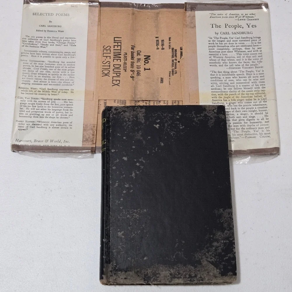 Selected Poems of Carl Sandburg Edited by Rebecca West Harcourt Brace World 1926